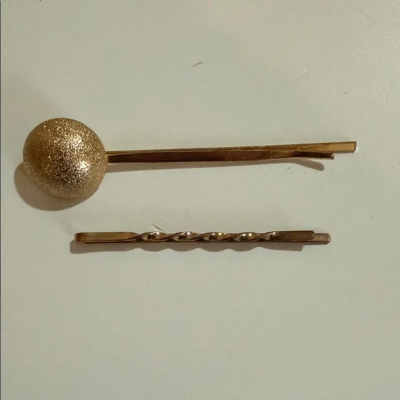 Elegant Gold Hairpin Set - Picture 1 of 2